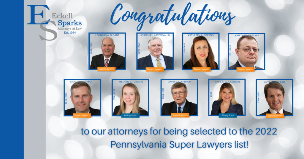 2022 Pennsylvania Super Lawyers