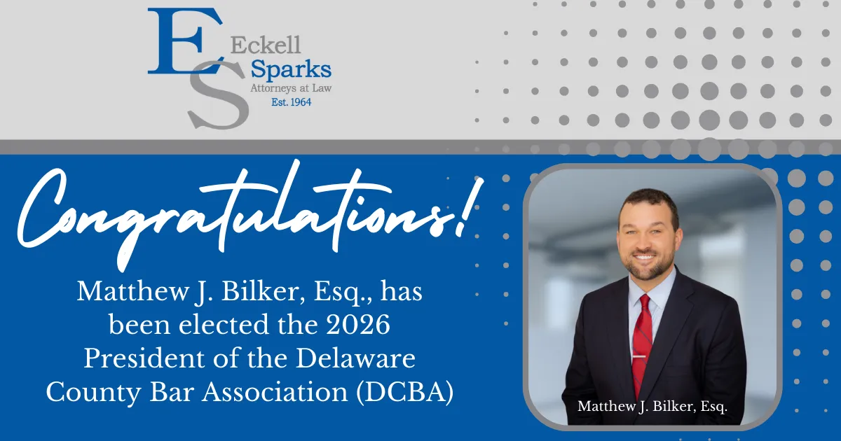 PA law firm of Eckell Sparks